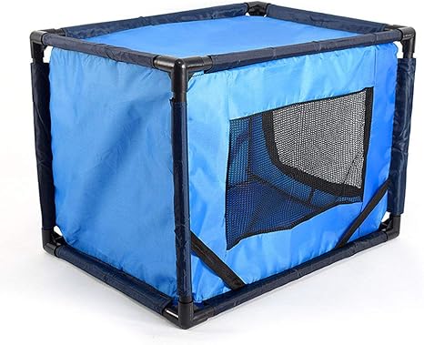 Amazon Co Jp Leerain ペットフェンセット Diy アセンブリ ペットブースターシート 犬 車シート ポータブル 屋外 テント キャリア ケージ クレート トラベル 猫 子犬用 ブルー 235 318 602 ペット用品