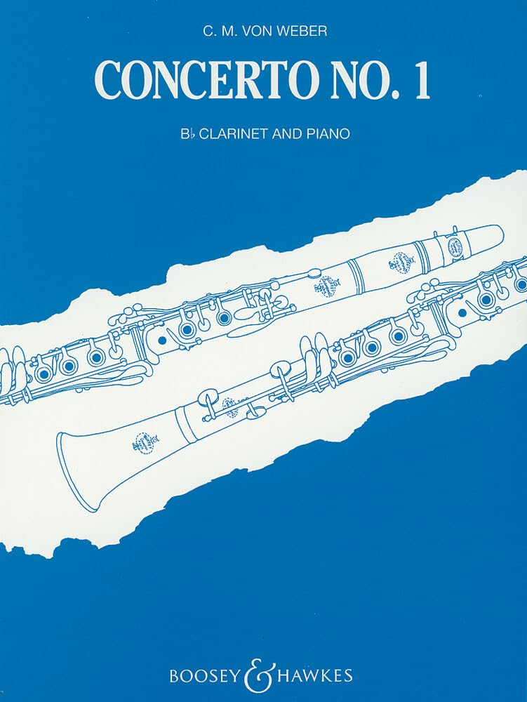 Clarinet Concerto No. 1: op. 73. Clarinet and Orchestra. Réduction pour piano avec partie soliste.      Sheet music – January 1, 2000