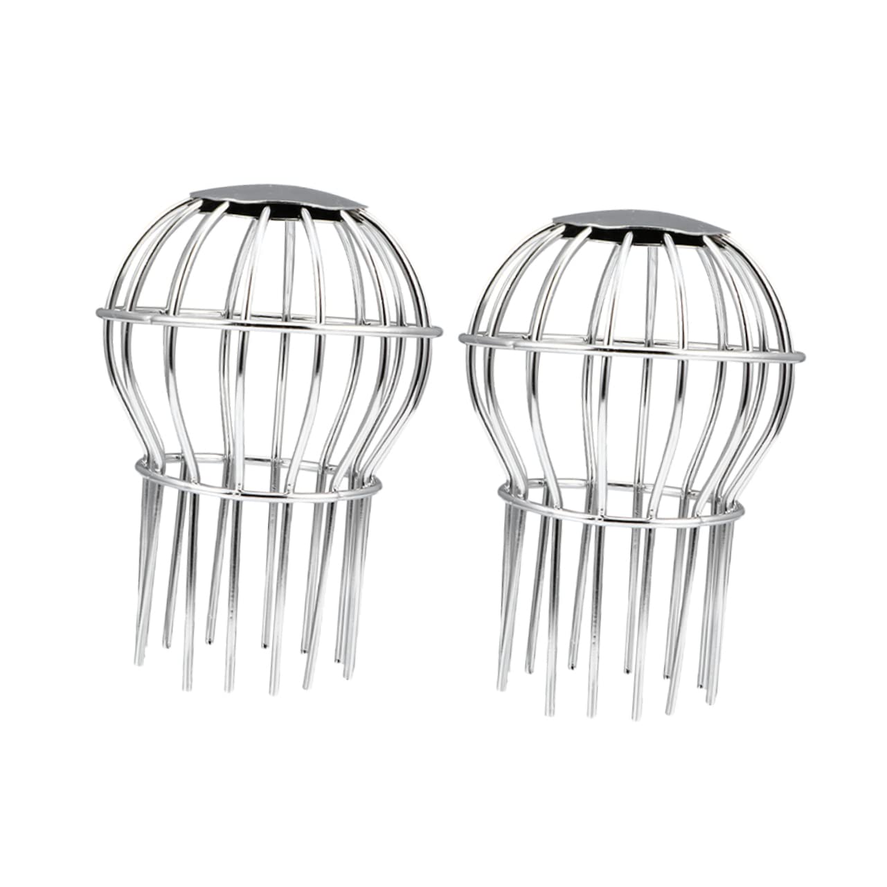 Couvercle de drain de sol en acier inoxydable pour filtre d'évier extérieur | Lot de 2