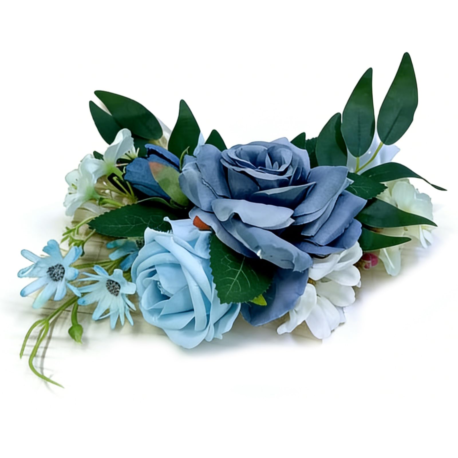 HDOYTXXM Lavishness Silk Flower Cake Decorations for Wedding Tables Realistic Faux Inflorescences Easy Arrange Inside Event Highlight Arrangements Tender Silk Wedding Cake Flowers