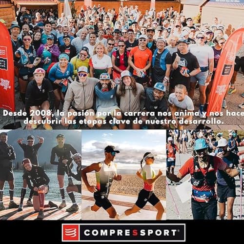 Miniatura 6 de Compressport Calcetines Para Correr - Pro Racing Socks V3 Run High - Prevención De Ampollas - Amortiguación Y Transpirabilidad - Correr Y Triatlón - Para Entrenamiento Y Competición - Ligeros