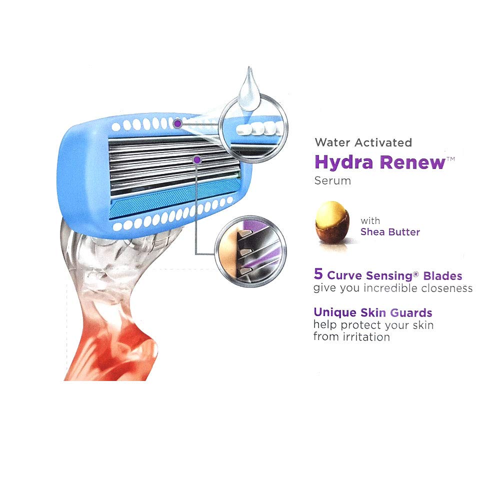 Schick HYDRO jedwabna maszynka do golenia damska 1 uchwyt + 8 wkładów