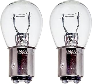 Sponsored Ad β 2 x P21/5W BAY15D 380 12v Clear Stop Brake Tail Light Car Bulbs (Staggered Pins, Dual Filament) - TWIN PACK