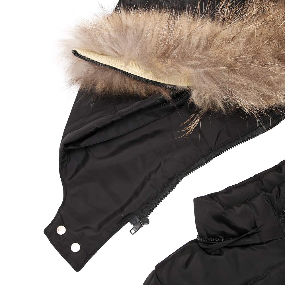 Zoerea Tuta da Sci per Bambino Unisex Set Tute Completo da Neve 2 Pezzi Snowsuit Caldo Invernale Giacca Cappotto con Cappuccio