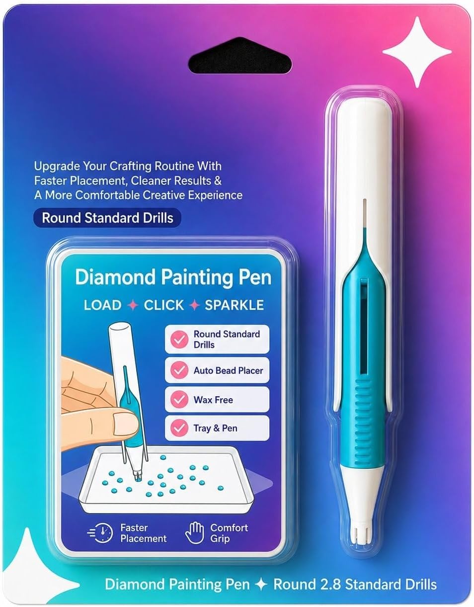 Photo 1 of Automatic Diamond Painting Bead Dispenser - Blue