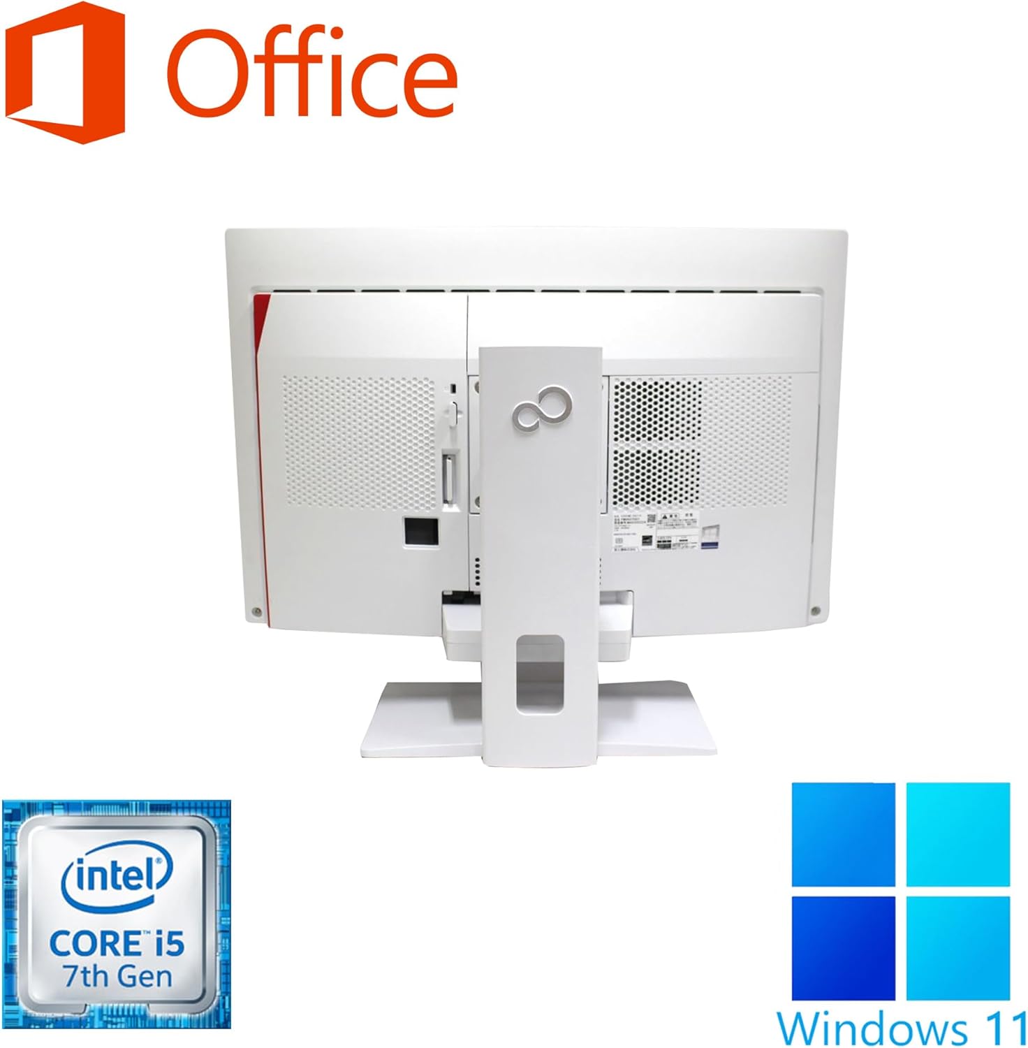 整備済み品】富士通 一体型PC K557 / 23.8型フルHD / Win 11 Pro/MS 