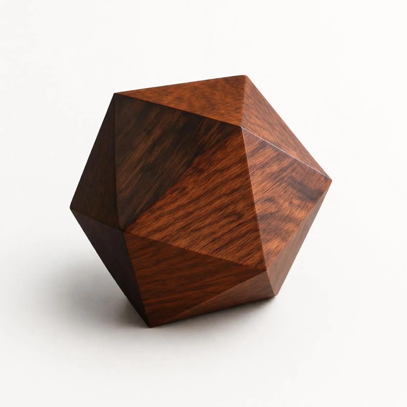 Photo 1 of Wooden Cremation Urn for Human Ashes, Handmade Rosewood Funeral Urn for Adult Ashes, Memorial Urn with Secure Closure, Upto 125 Lbs or Cubic Inches (7 x 6 x 6 Inches)