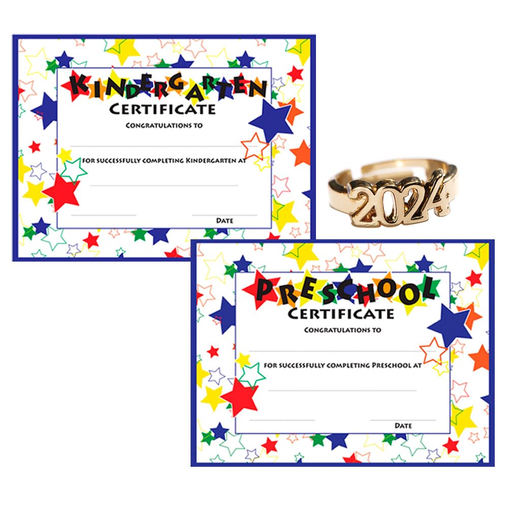 Preschool & Kindergarten Graduation Cap & Gown | Alphabet U