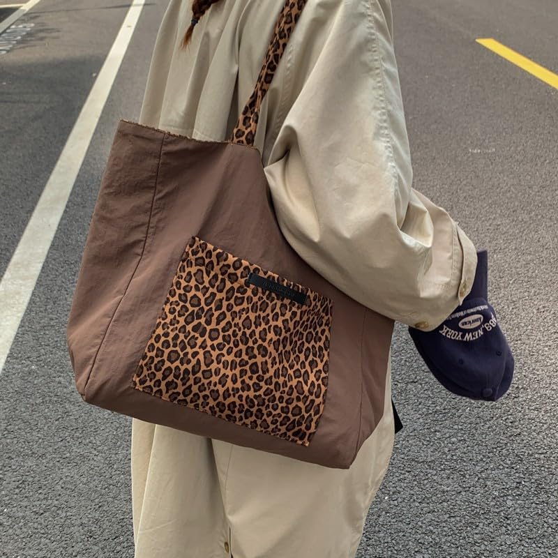 Leopard Tote Bag For Women - Large Shoulder Bag Cheetah Purse Handbags - Image 7