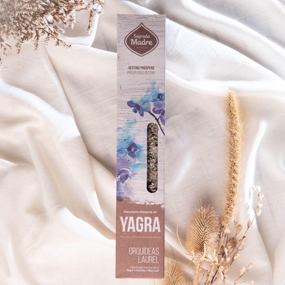 Sagrada Madre Yagra incense (Orchids & Laurel)