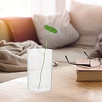 Vista 8 de Veemoon 3 jarrones cilíndricos de vidrio, candelabros transparentes para escritorio, floreros de mesa de boda, centros de mesa, decoración de jarrón