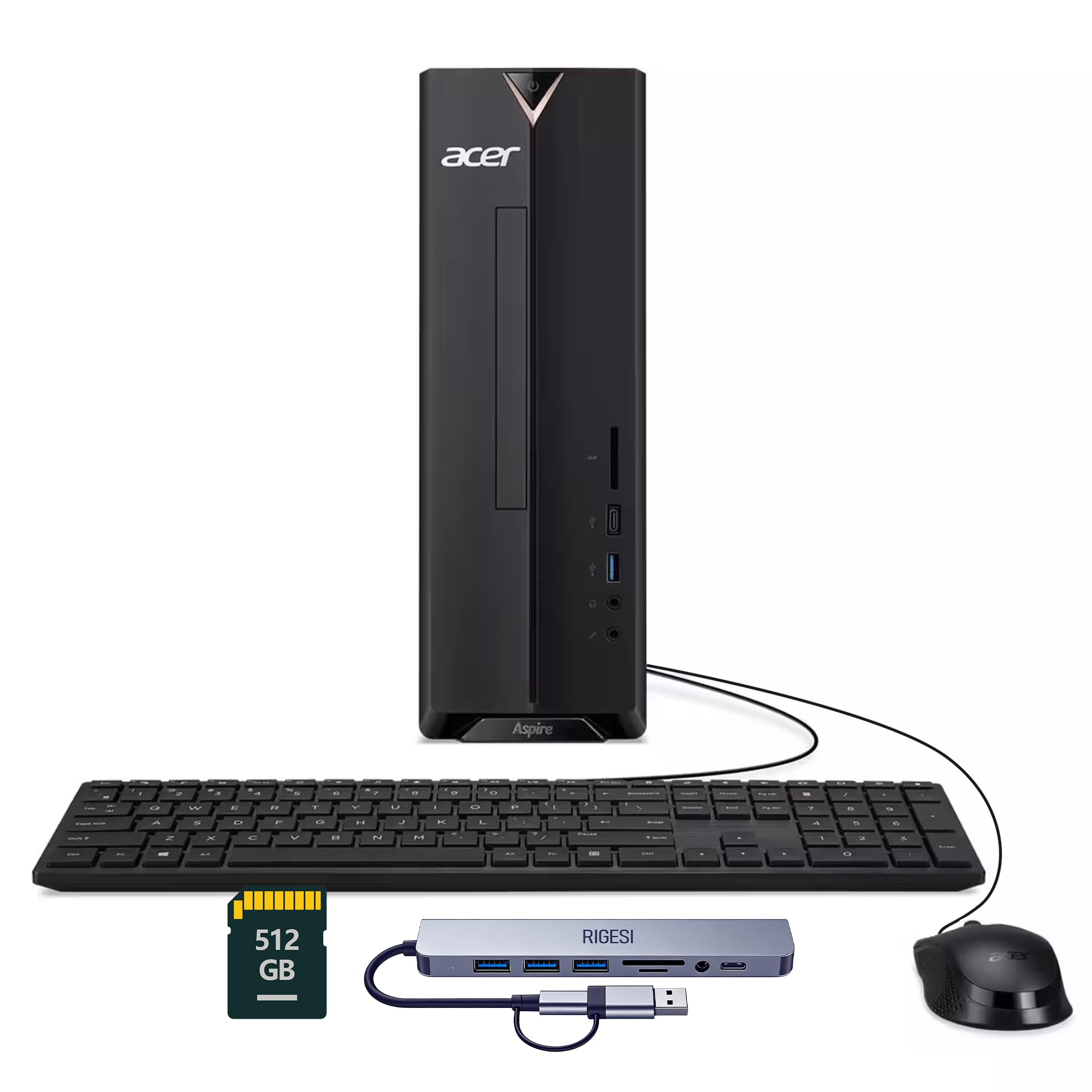 Amazon.com: Acer Aspire Desktop Computer – Intel Celeron N4505