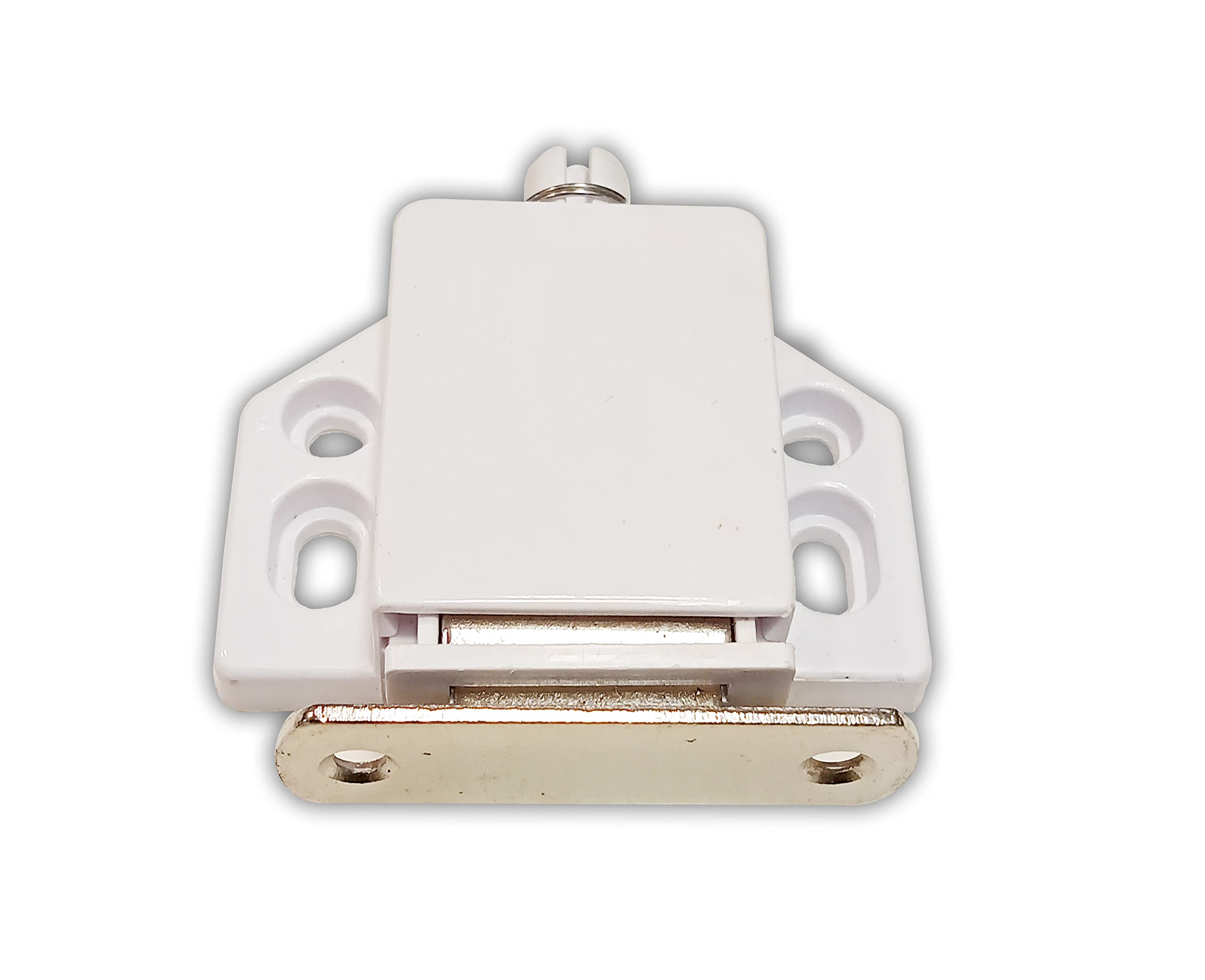 Magnetic Latch Push to Open Cabinet Hardware Magnetic Touch Latches for Large Door Push Release Latch Kitchen Drawer Push Catch Press Out Latch Size (B) Pack of - (10) (B0C1XQRPFN) Amazon Price History, Amazon Price Tracker