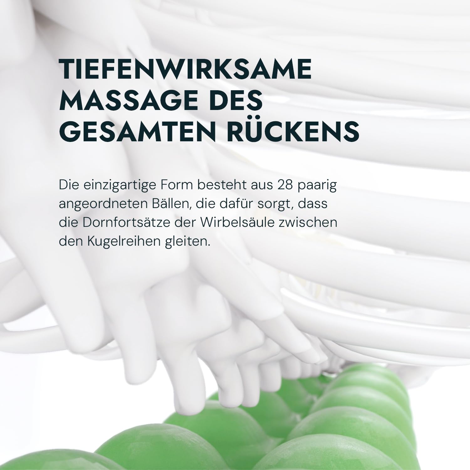 SPINEFITTER by SISSEL® Anthrazit | Massagegerät für Rücken & Balance | Rückentrainer löst Verspannungen & Blockaden | Ideal zu Pilates und Yoga | Zur Entspannung der Wirbelsäule |Für Zuhause & Praxis