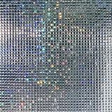ラック ガラスフィルム 窓 結露防止シート 180X90cm 2枚組 モザイク 断熱 遮熱 目隠しシート 水で貼る 紫外線カット UVカット 飛散防止