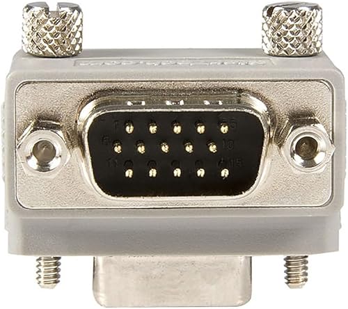 Miniatura 9 de StarTech.com Adaptador VGA de ángulo recto - VGA en ángulo recto a VGA - MachoHembra - Tipo 1 - Cable adaptador VGA (GC1515MFRA1)