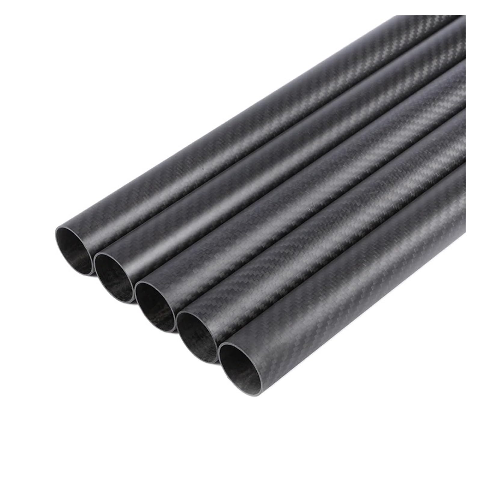 Tubo in fibra di carbonio 3K