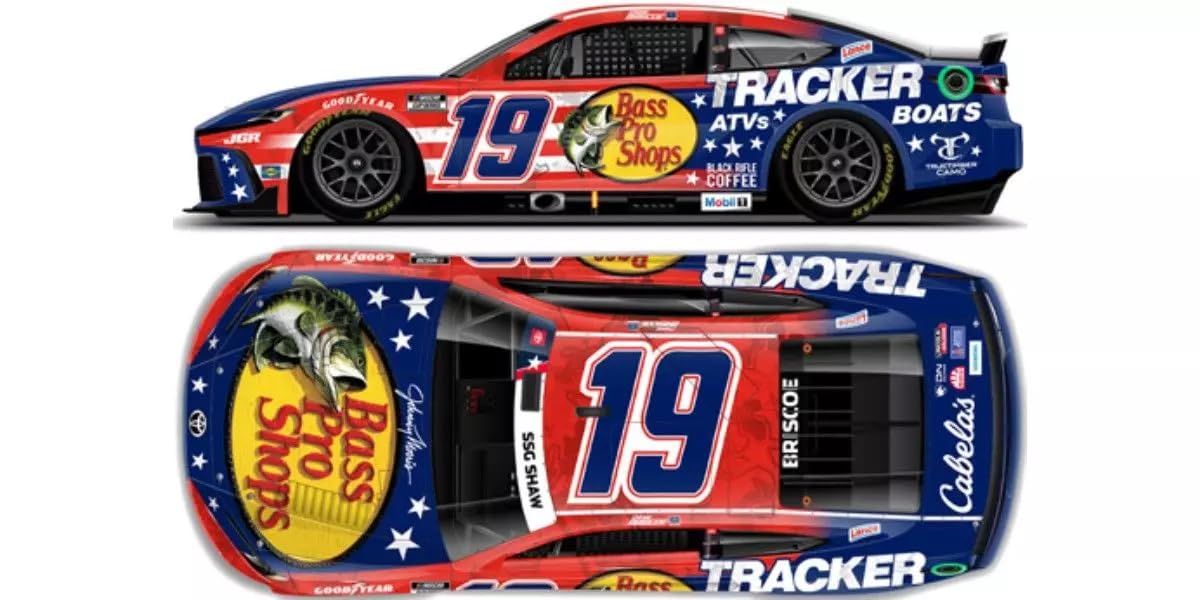Kyosho Lionel Racing LR332125 1/64 Bass Pro SHOPS SALUTES 2025 Toyota Camry XSE