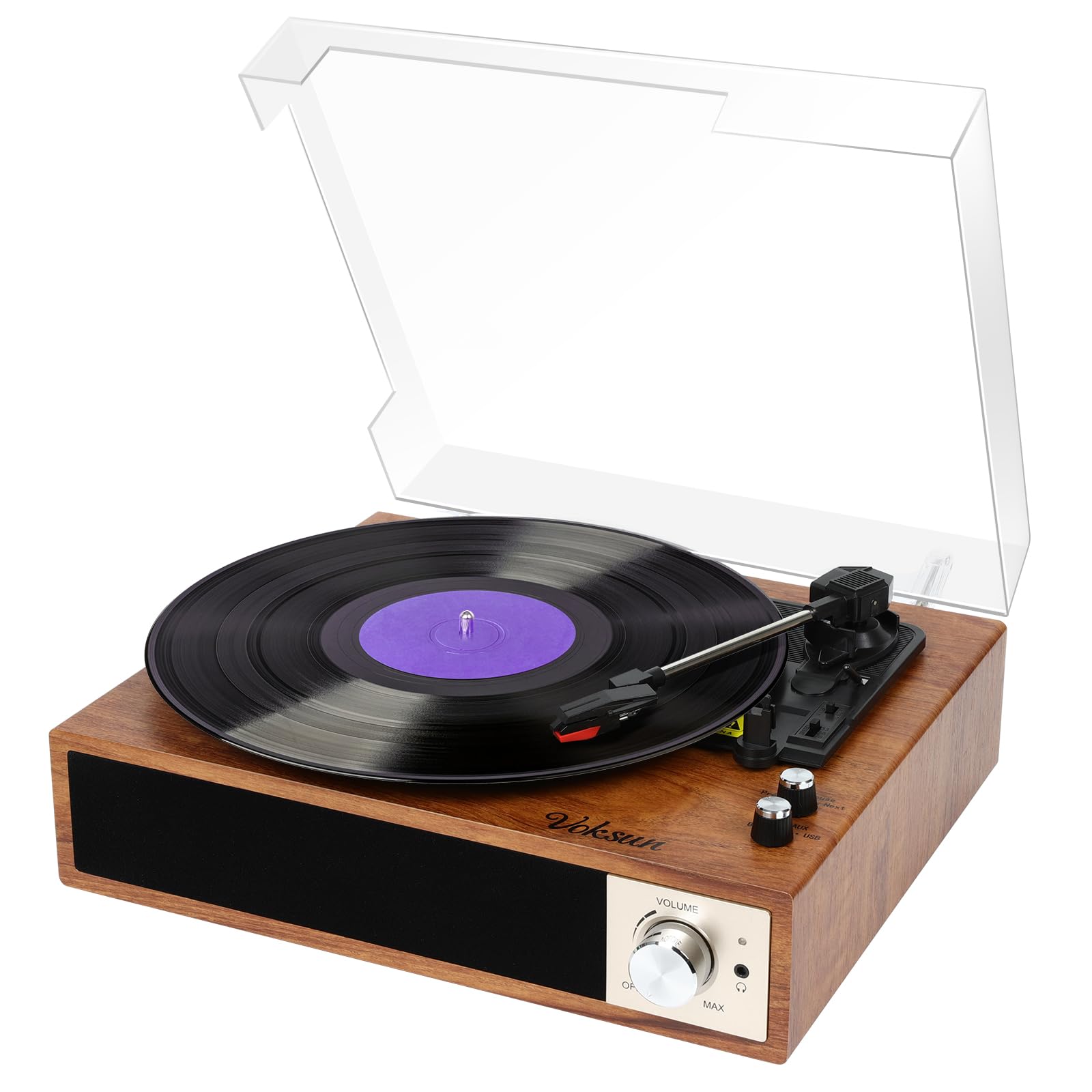 レコードプレーヤー　レトロ　スピーカー内蔵 Bluetooth付きレトロ レコードプレーヤースピーカー内蔵