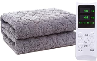 Heated Throw Blanket Electric Blanket Soft Comfort Lamb Heated Throw,Uniform Fever with Overheat Protection,Machine Washable and Safe for All Night Use