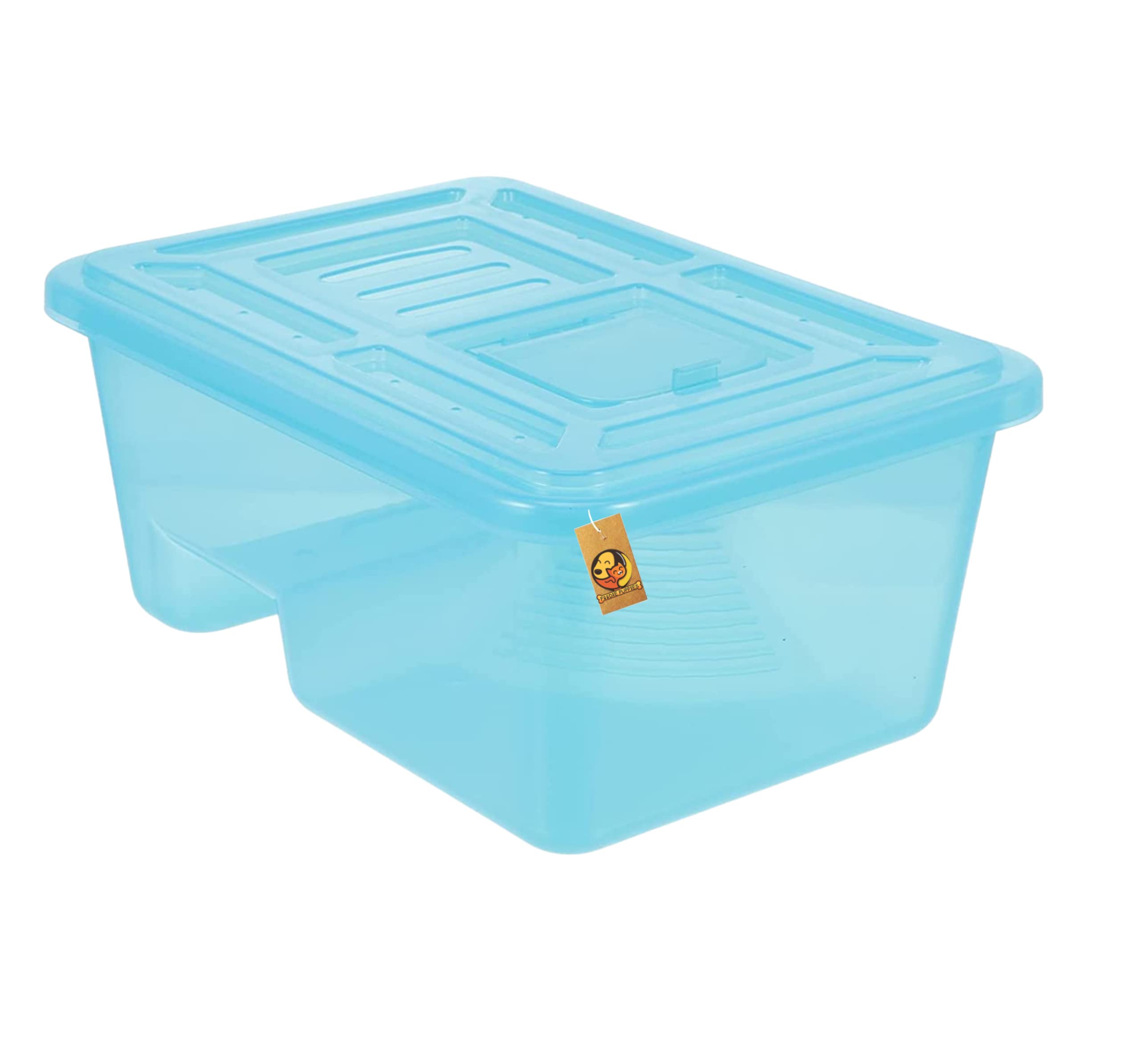 See full amazon price history chart for Foodie Puppies Rectangle Turtle Tank Aquarium (Medium - 1.3 FT/16 in Length) with Lid, Ramp | Basking Platform for Turtle Habitat, Reptile Breeding, Safe & Durable Escape Prevention (No Accessories) Foodie Puppies Rectangle Turtle Tank Aquarium (Medium - 1.3 FT/16 in Length) with Lid, Ramp | Basking Platform for Turtle Habitat, Reptile Breeding, Safe & Durable Escape Prevention (No Accessories) (B0BHDP9K4N) Amazon Price History, Amazon Price Tracker