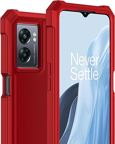 Miniatura 8 de Ailiber One Nord N300 5G One Nord N300 5G - Funda con protector de pantalla protección de estructura de doble capa parachoques de TPU esquinero que