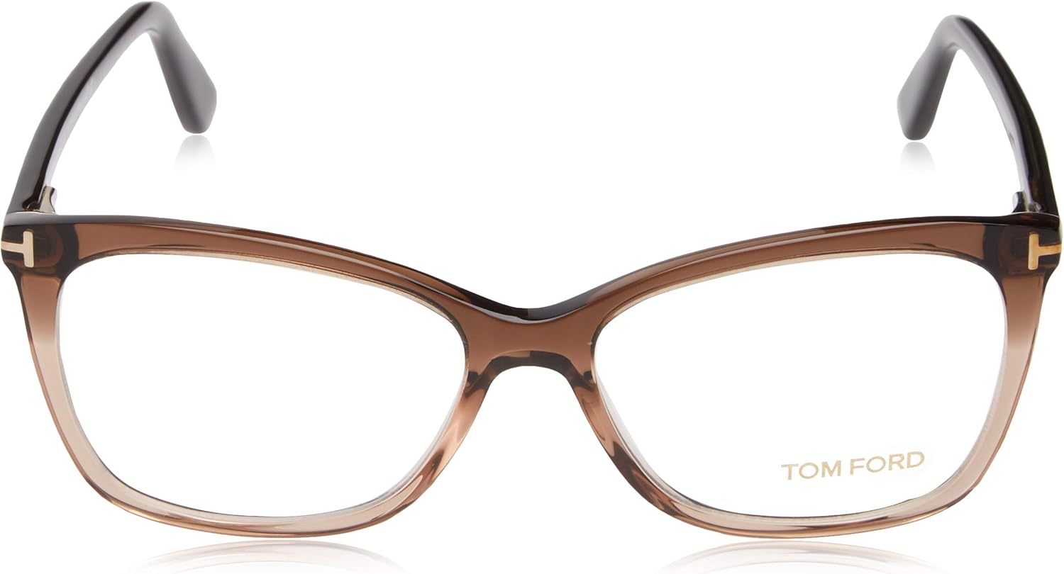 Eyeglasses Tom Ford FT 5514 050 dark brown/other, Transparent Brown, 54-15-140 - Image 2