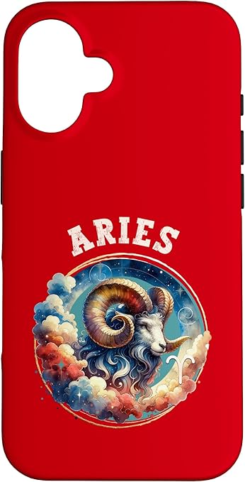 Aries Symbol Zodiac Sign Loves Astrology Lover Aries Case for iPhone 16