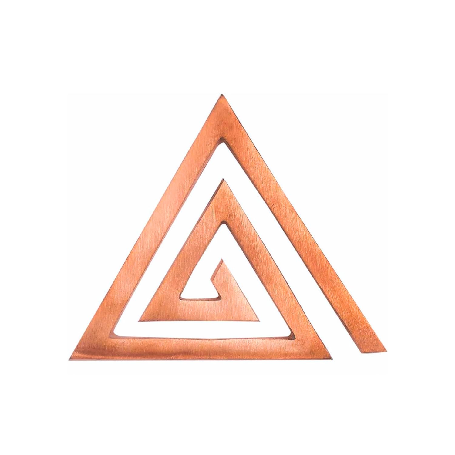 VASTU ANUKUL Premium Vastu Helix for South East Vastu Dosh - Copper Helix 4 INCH