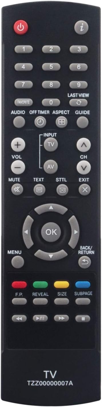 VINABTY N2QAYB001115 Ersatz Fernbedienung für Panasonic TV TX-50EX700