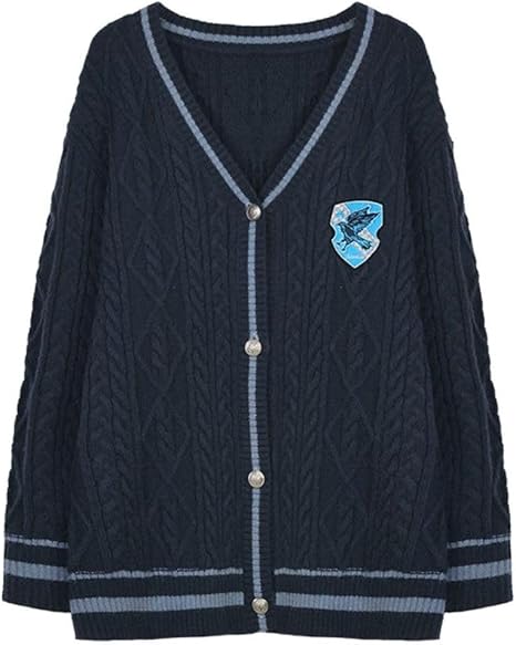 Amazon | [Mizumehika] ハリポタ カーディガン ニット