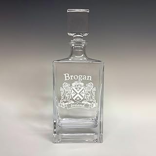 Brogan Irish Coat of Arms Deluxe Whiskey Decanter