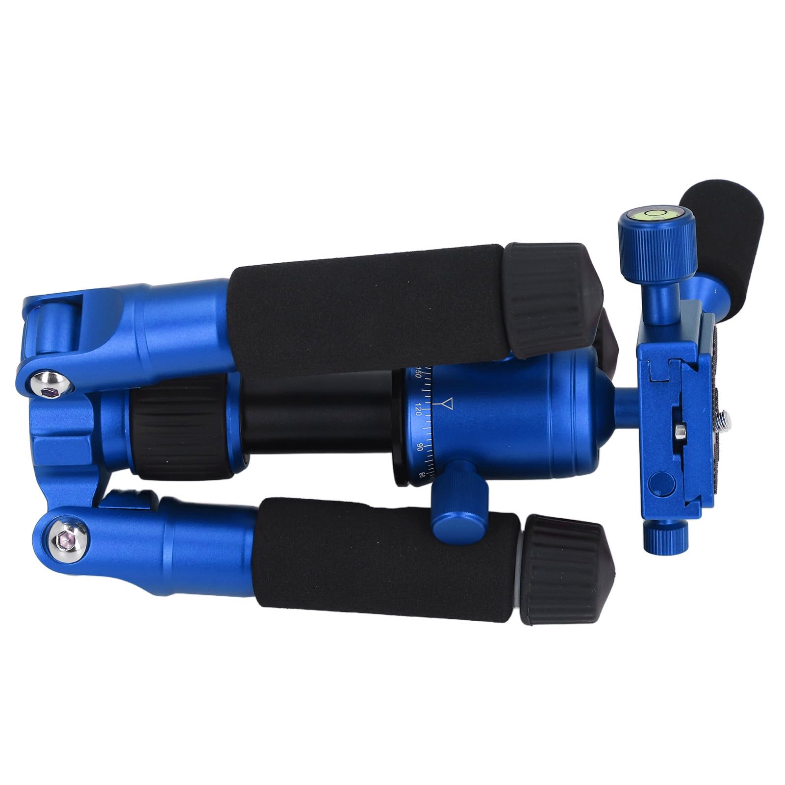 Trépied de Table, Mini Trépied Portable à 5 Sections, Charge de 10 Kg, pour la Diffusion en Direct (Blue)