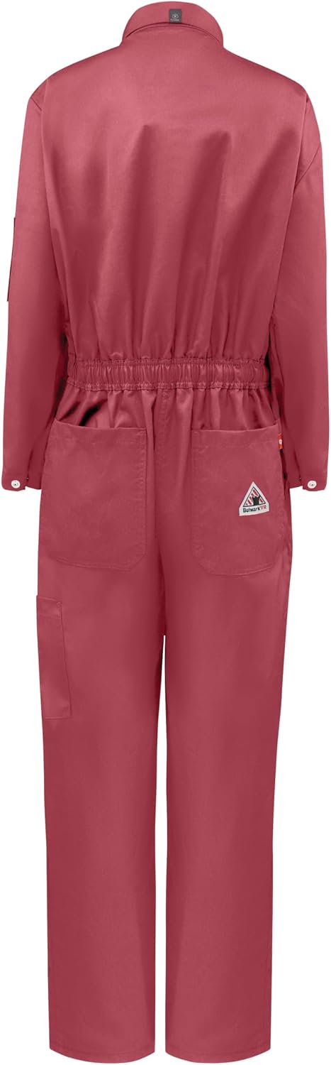 Bulwark FR Women's Iq Series Flame Resistant Midweight Mobility Coverall