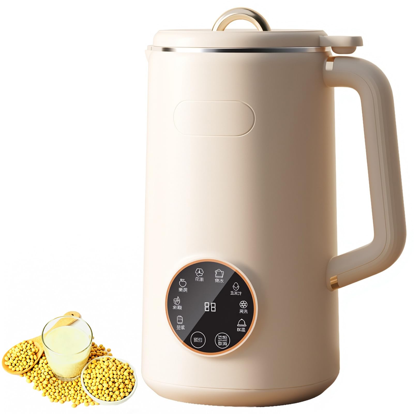Machine à lait de soja et d'amande 1.5L pour des petits-déjeuners sains et faits maison