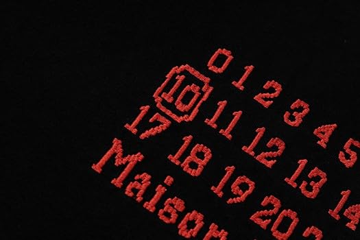 【希少】メゾンマルジェラ　シャツ　赤糸アイコン　ステッチ　サイズ39 希少】メゾンマルジェラ シャツ 赤糸アイコン ステッチ サイズ39