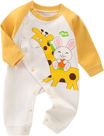 Bebek Onesie Sonbahar K  Uzun Kollu Penye Pamuklu Karikat r Ay  Dinozor Bask l  Tulum Erkek K z    ama r  Bebek Giysileri