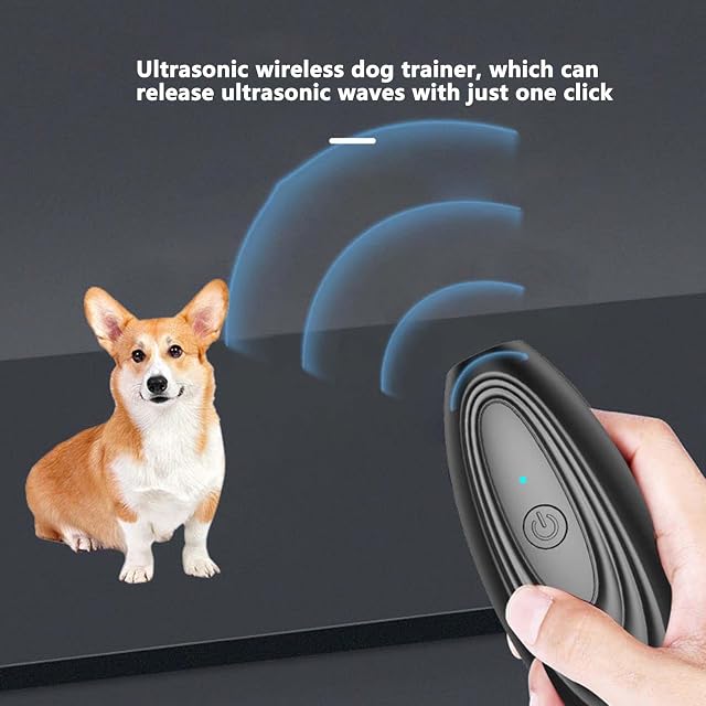 Foto 4 de 8 de Vesone Dispositivos para Perros al Aire Libre,Dispositivo antiladridos ultrasónico
