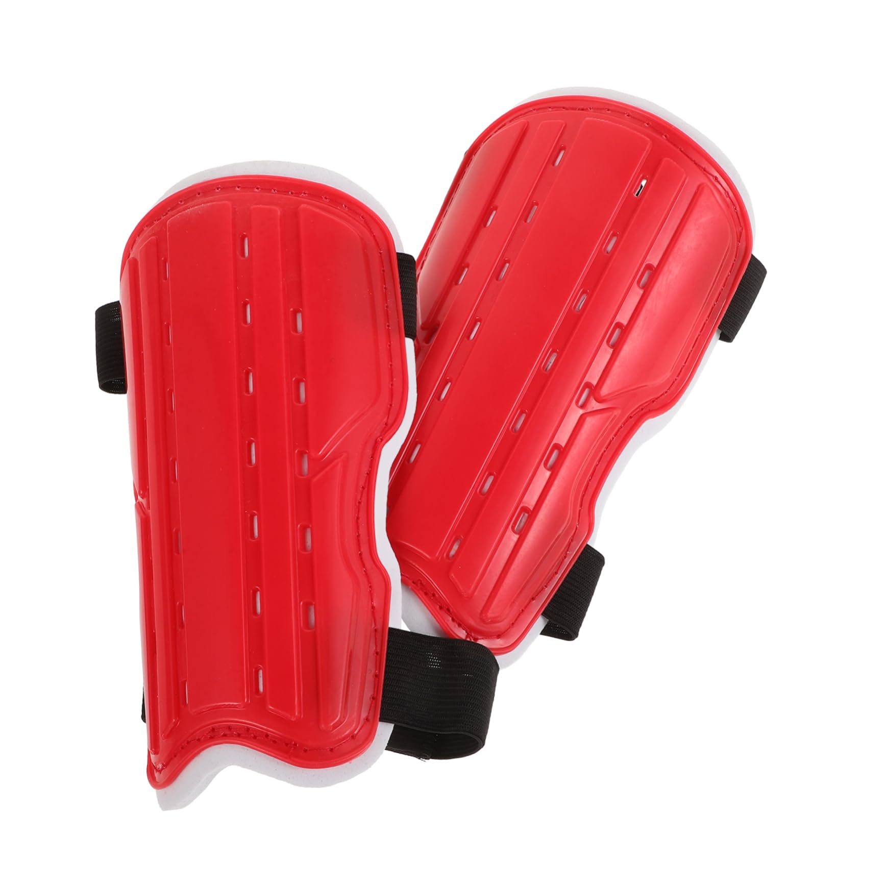 ifundom 1 Pair Youth Soccer Shin Guards Lightweight Protective Calf Braces for Football Fit Ventilated Design Full Leg Protection for Teens Boys for Active Play