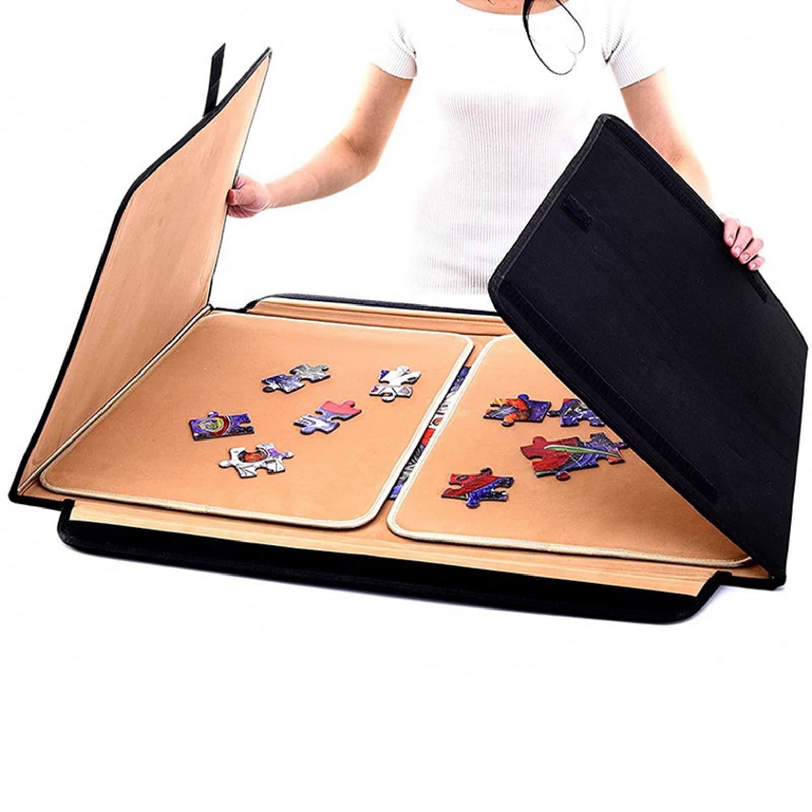 ZYSM Puzzle Board Portable Puzzle Board Puzzle Mat for Jigsaw