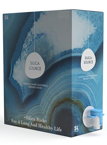 Miniatura 8 de Aquene Springs Agua de fuente de sílice, agua geotérmica pura y rica en sílice para hidratación diaria, filtrada naturalmente, deuterio agotado, pH