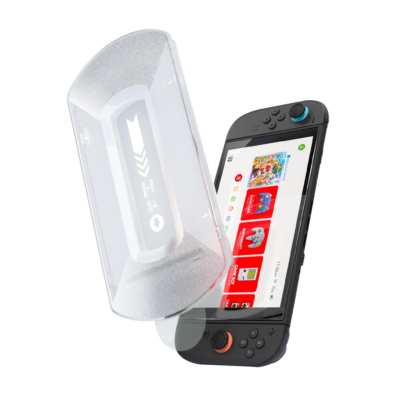 Amazon.co.jp: Savage Raven by Skull & Co. Switch2専用強化ガラス