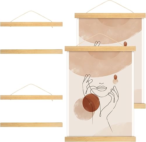 4 Pièces Porte Affiche Magnetique, 31cm Cadre Magnétique …