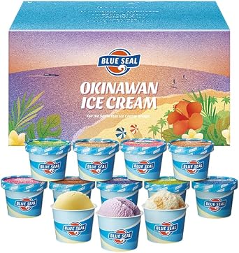 【沖縄のおいしさをご家庭でも】ブルーシール アイス 12個 沖縄から直送 アイスクリーム ギフト スイーツ お中元 プレゼント 内祝い お返し 詰め合わせ セット 沖縄 土産