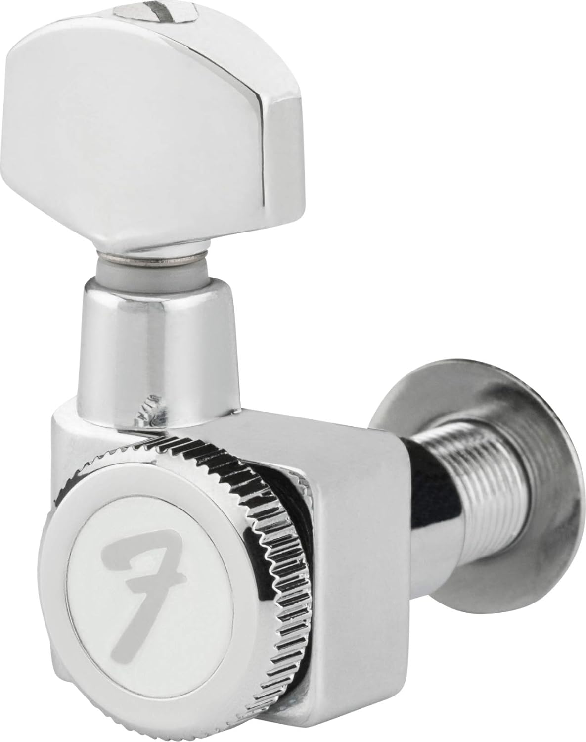 Fender Locking Stratocaster/Telecaster Machine Heads, All Short Post, Chrome (6) : Musical Instruments