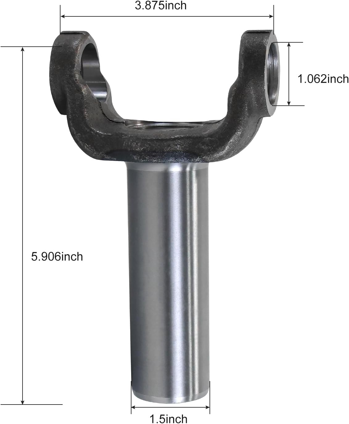 2-3-5981X Slip Yoke Compatible with Ford C-4 T5 T10 AOD Transmission Compatible with 1330 Series U joint 5-213X