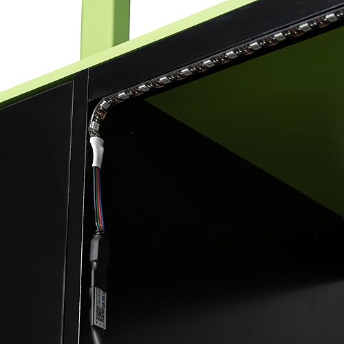 Miniatura 167 de Cama tipo loft de tamaño individual con 3 estantes, 2 armarios y 2 cajones, cama alta funcional con escalera de almacenamiento, marco de cama loft