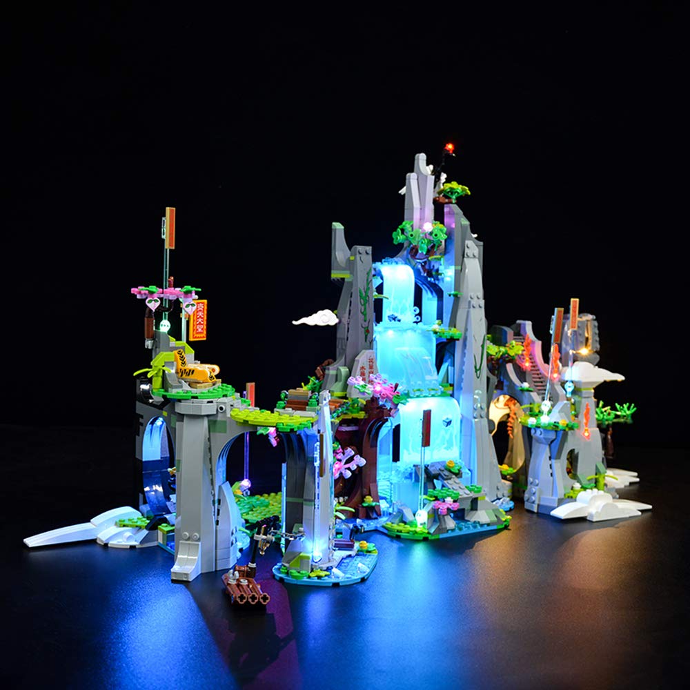 T-Club RC LED Light Kit for Lego 80024 The Legendary Flower Fruit Mountain, Lighting Kit Compatible
