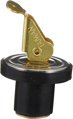 BESPORTBLE Accesorios marinos Tapón de drenaje de barco Accesorios al aire libre Accesorios de latón Accesorios de kayak Tapón de drenaje remoto