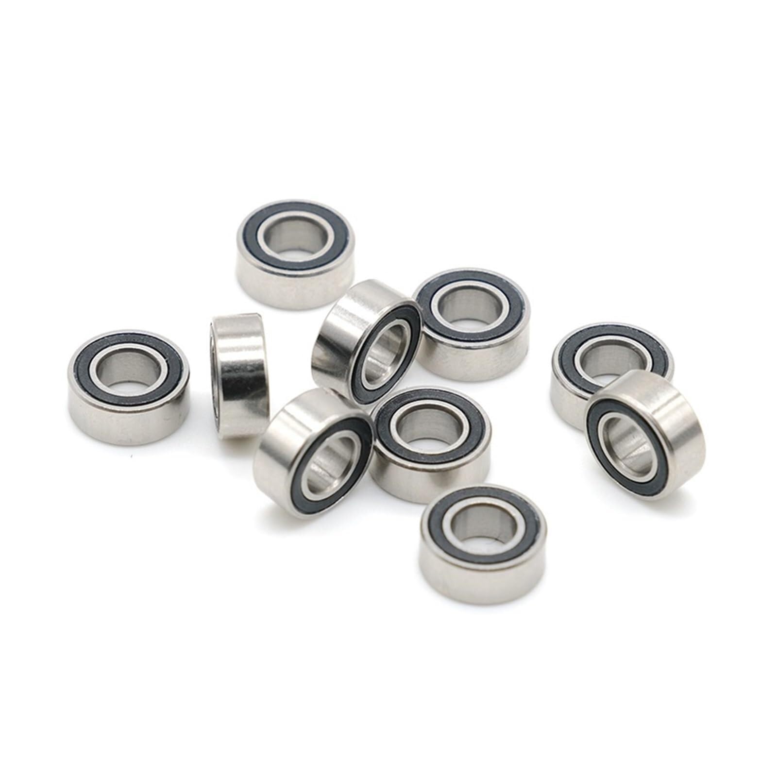 Roulements MR116RS ABEC7 6x11x4mm noirs scellés pour voiture RC de modélisme